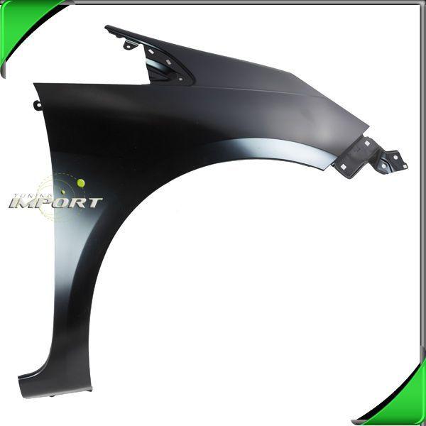 09-12 honda fit right front fender primed black steel replacement primered new