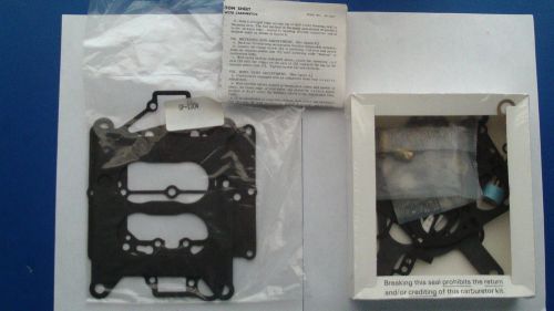 Carb repair kit for a 1958-1965 chevy &amp; corvette equipped with a wcfb carburetor