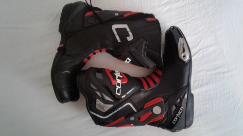 Cortech impulse air motorcycle race boots size 12