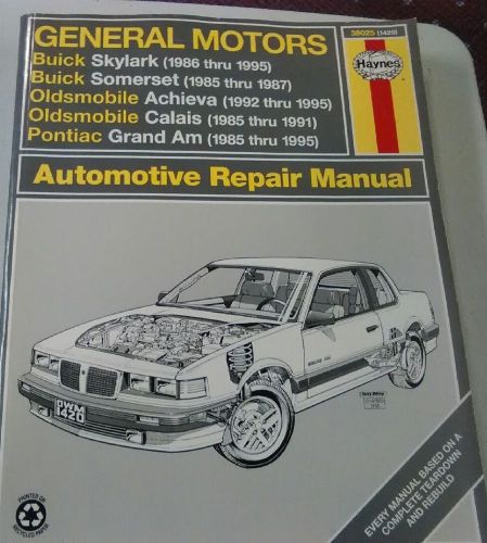 Gm &#039;haynes&#039; auto repair manual