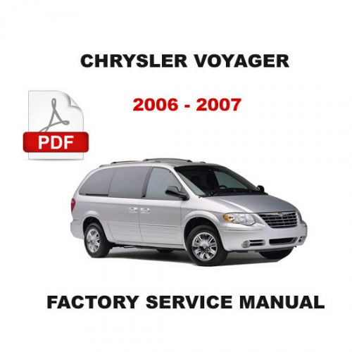 chrysler voyager 2006 manual pdf