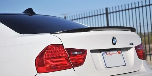 Bmw 2006-2011 e90 performance carbon fiber trunk spoiler for all e90 4d sedan