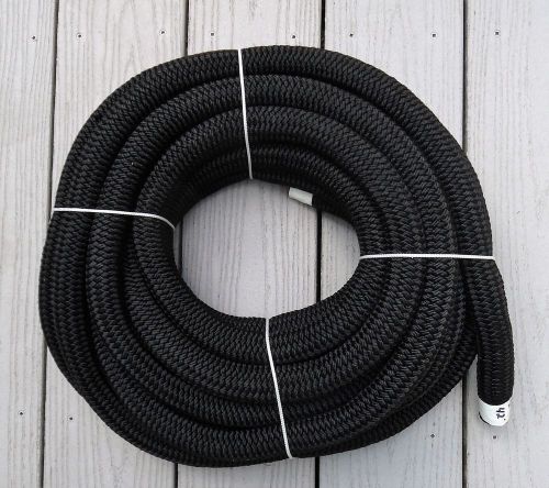 1 inch x 42 ft. black double braid nylon utlity line (made in usa)