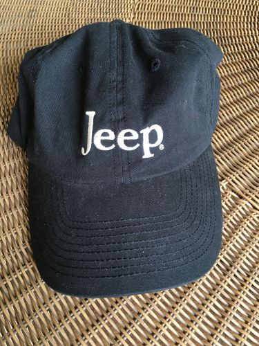Brand new with tags nwt black jeep jeep hat baseball cap jeepism embroidered