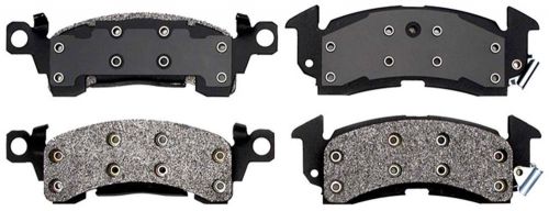 Disc brake pad-semi metallic front acdelco pro durastop 17d52m