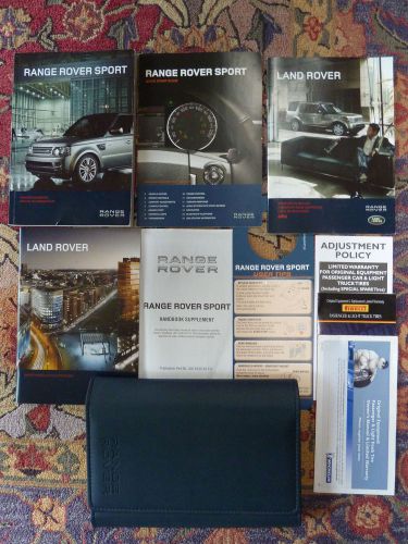 2011 land rover range rover sport owners manuals