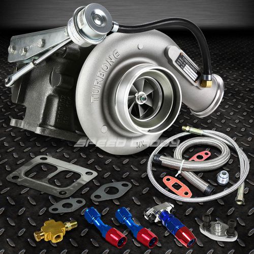 Hx40w turbo charger+oil feed+drain line for freightliner fl50-fl70 cummins 6ct