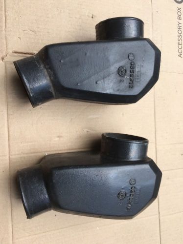 Pair volvo penta marine engine exhaust pipe part # 3853372