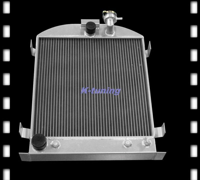 62mm 3 rows/cores 1932 ford chopped ford engine aluminum racing radiator 