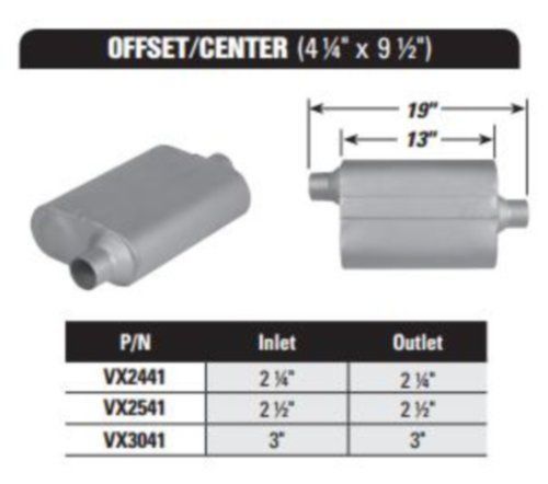 Muffler - xlerator vx performance