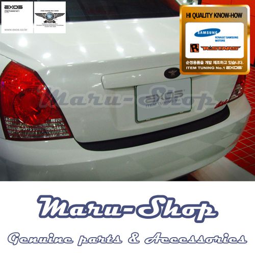 Exos rear bumper trunk protector decal sticker fit 04-06 hyundai elantra 4dr