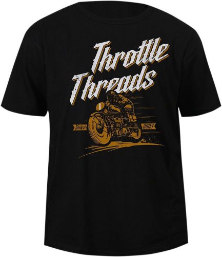 Throttle threads tt611dt104bklr tee tt wreckless black lg