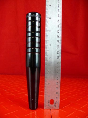 Invictus black pro shift knob m10 x 1.25 thread weighted drifiting drag racing