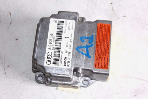 2008-09 audi tt convertible roadster oem airbag control module &gt;needs reprogram