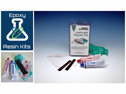 Kayak canoe plastic boat repair kit west system 655k epoxy universal