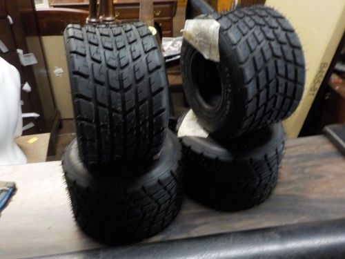 New set of 4 mojo w2 go-kart rain racing tires mojo w2 *new go kart tires