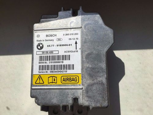 Bmw e93 e93 lci 3 series &amp; e88 1 series / srs control module 9189906