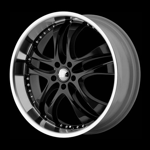 22" x 8.5" helo he825 825 black 5x120 range rover cutlass bmw 745 wheels rims