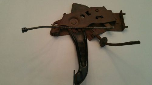 1970 cuda/challenger emergency brake pedal assembly