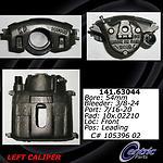 Centric parts 142.63044 front left rebuilt caliper with pad