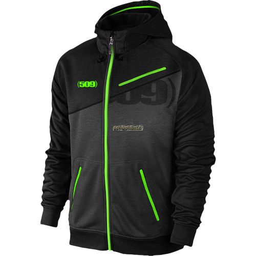 509 tech zip hoody - lime