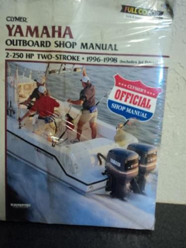 Clymer shop manual for 96&#039;-98&#039; yamaha 2-250hp 2strk ~ b785