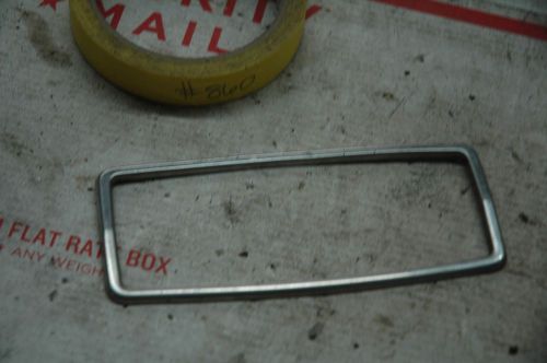 Ford tail light side marker bezel trim chrome unknown  (#860)