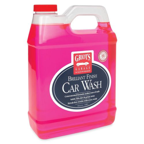 64oz griot&#039;s garage 10866 brilliant finish car wash soap new free shipping usa