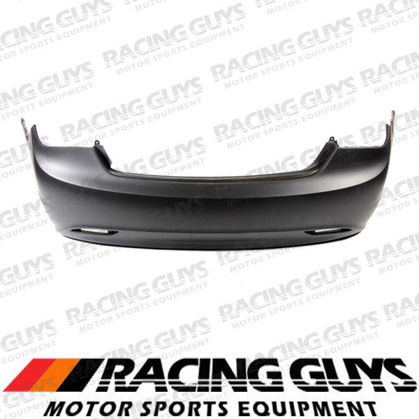 Fit 2011 hyundai sonata 2.4l rear bumper cover primed facial plastic hy1100175