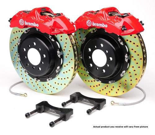 Brembo gt bbk big brake kit 4pot front for 2003-08 infiniti fx35 fx45 1b1.9003a2