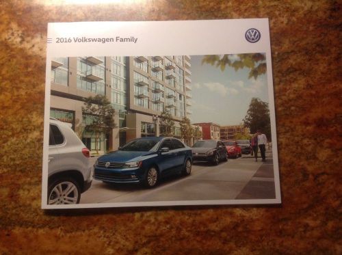 2016 volkswagen family brochure