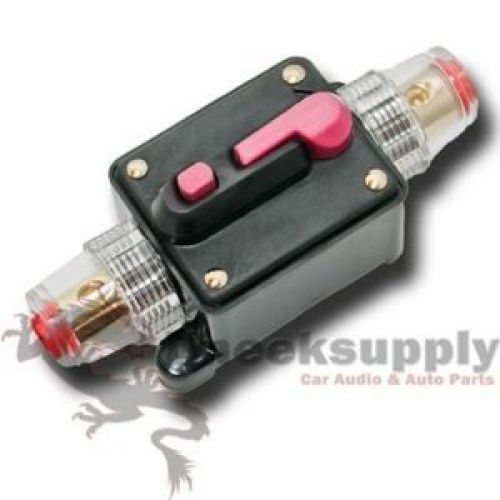 Imc audio 12v dc car audio inline circuit breaker fuse for system protection 150
