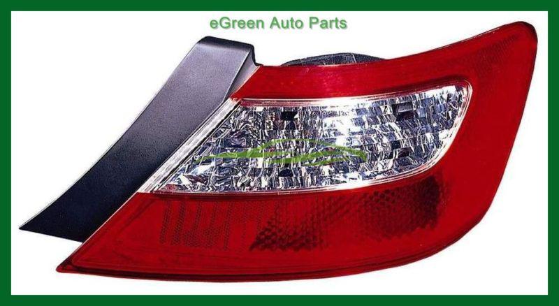 06-08 civic coupe 2 door tail light lamp right passenger