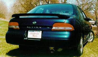 Painted nissan altima factory style i spoiler 1991-1997