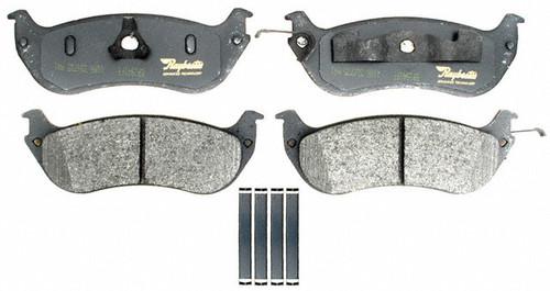 Raybestos atd674am brake pad or shoe, rear-advanced technology brake pad