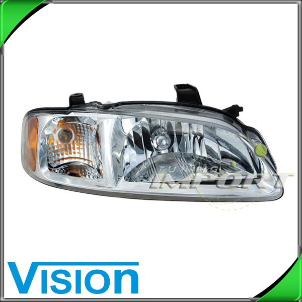 Passenger right side headlight lamp assembly 2002-2003 nissan sentra ca gxe xe