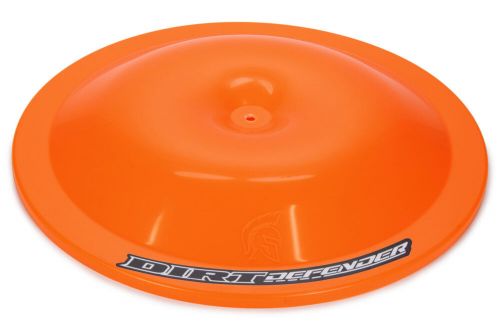 Dirt defender racing products    5005no    air cleaner top 14in neon orange