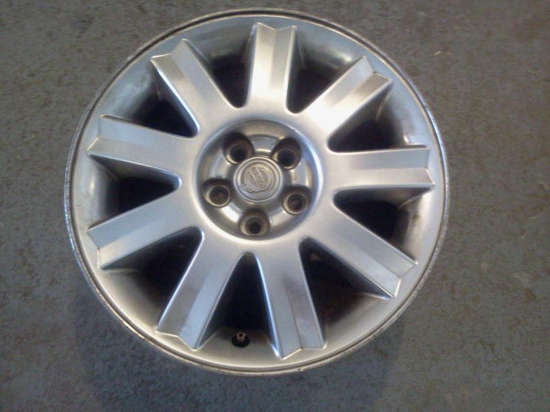 * 16 inch factory alloy rim - chrysler sebring / 2000-2006 