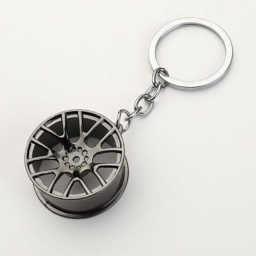 New for car parts key chain motor hub valve piston engine rotate keyring  aaa