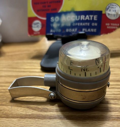 Vintage air way compass for car, boat, plane
