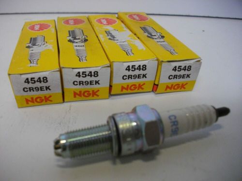 Ngk cr9ek / 4548 spark plug pack of 4 each outboard marine boat