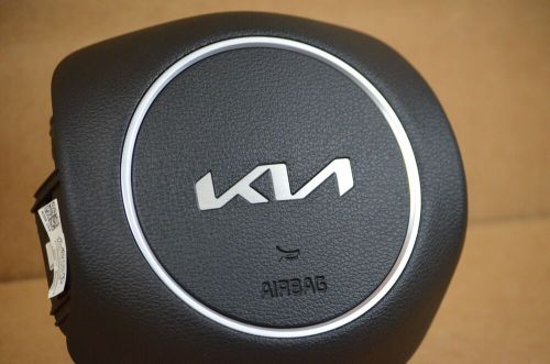 2023 2024 kia sportage driver steering wheel airbag oem black