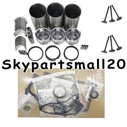 For kubota engine hitachi ex15-2 mini excavator 1set d1105 overhaul rebuild kit