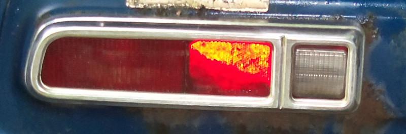 1975 ford maverick original rear driver side tail light