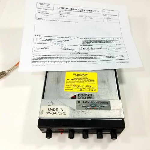 Bendix king kt76a atc transponder p/n 066-1062-00 — faa 8130-3 — 90 day warranty