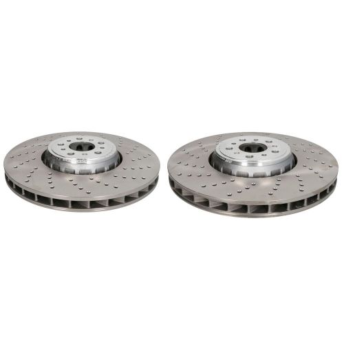 Shw performance front brake discs drilled 395x36mm x2 for bmw m5 f90 / m8 f92