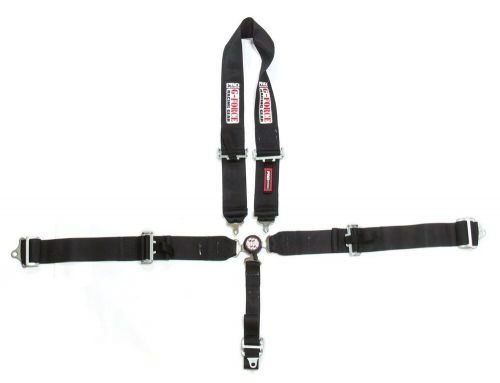 G-force 7543bk 5 point harness camlock sfi 16.1 u-type harness black