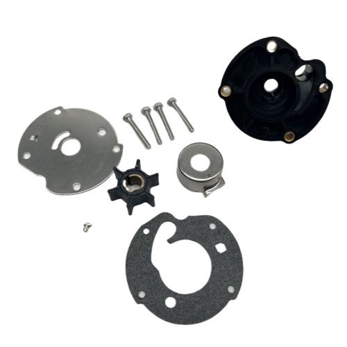 Water pump impeller kit for johnson evirude 6 hp outboard motors 0763758