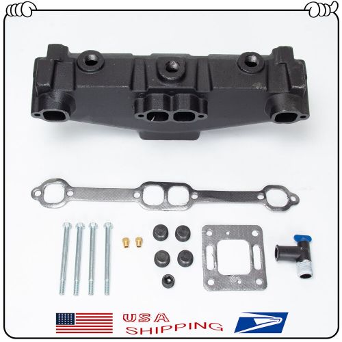 For mercruiser v8 5.0 5.7 305 350 boat marine exhaust manifold 860246a15 us ship