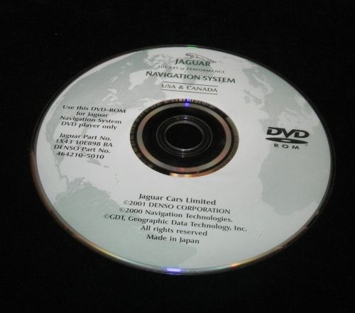 2002 2003 jaguar x-type x400 navigation system dvd cd disc 1x4310e898ba oem